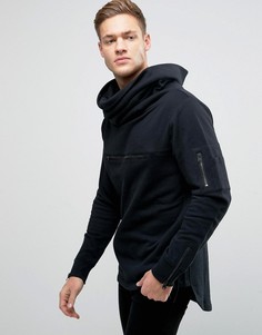 Свитшот с воротником-труба Jack &amp; Jones Core - Черный