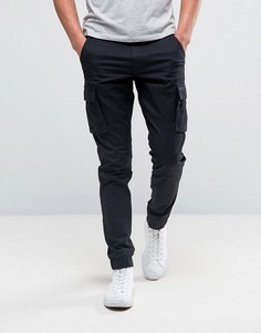 Суперузкие брюки-карго Only & Sons - Черный