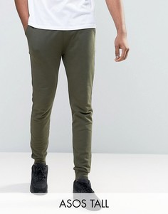 Зауженные джоггеры цвета хаки ASOS TALL - Зеленый