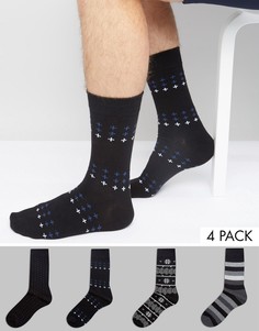 Комплект из 4 пар носков Jack &amp; Jones - Мульти