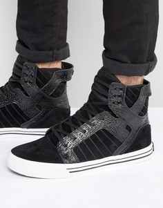 Классические высокие кроссовки Supra Skytop - Черный