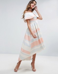 Платье в полоску ASOS - Мульти