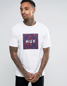 Футболка с логотипом HUF - Белый