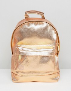 Рюкзак мини цвета металлик розовое золото Mi-Pac - Золотой
