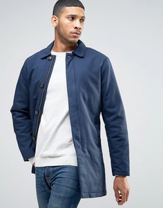 Макинтош из хлопковой саржи Jack &amp; Jones Originals - Темно-синий