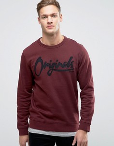 Свитшот с принтом Jack &amp; Jones Originals - Красный