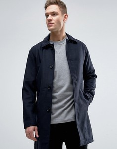 Шерстяное пальто Jack &amp; Jones Originals - Темно-синий