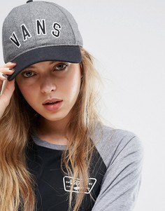 Кепка с логотипом Vans Dugout - Серый