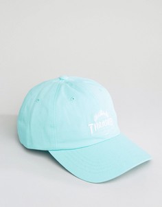 Бейсболка с вышивкой логотипа HUF x Thrasher - Зеленый