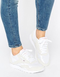 Классические бело-серые кроссовки Reebok - Мульти