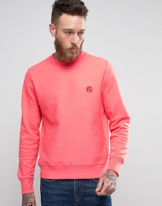 Розовый свитшот с круглым вырезом и логотипом PS by Paul Smith - Розовый