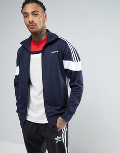 Темно-синяя спортивная куртка adidas Originals CLR84 BK5912 - Темно-синий