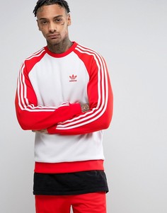 Красный свитшот с круглым вырезом adidas Originals Superstar BK5819 - Красный