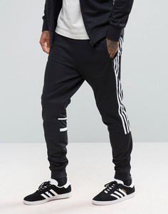 Черные джоггеры adidas Originals CRL84 BK5929 - Черный
