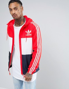 Красная ветровка adidas Originals CLFN BK5939 - Синий