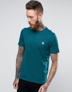 Зеленая узкая футболка с логотипом PS by Paul Smith - Зеленый