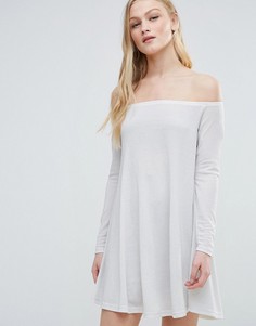 Свободное платье Glamorous - Серебряный