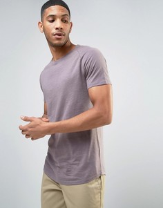 Футболка с асимметричным краем Selected Homme - Синий