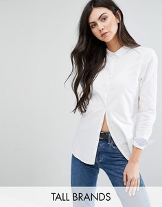 Рубашка из шамбре Vero Moda Tall - Белый