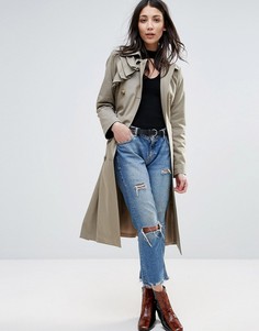 Тренч с рюшами спереди Cooper &amp; Stallbrand - Кремовый