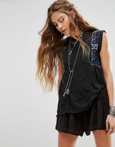 Топ Free People Marcy - Черный