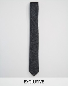 Черный галстук Reclaimed Vintage - Черный