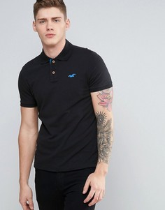 Hollister cheap black polo