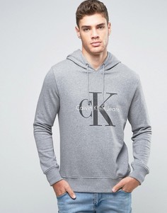 Худи Calvin Klein Jeans Re-Issue - Серый