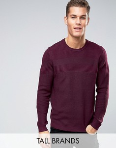 Джемпер в рубчик Ted Baker TALL - Красный