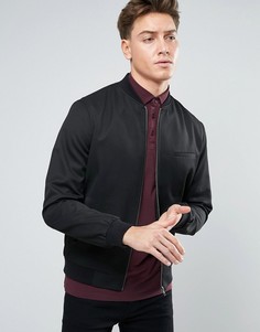 Черная куртка-пилот New Look - Черный