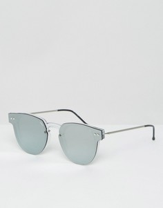 Круглые солнцезащитные очки Spitfire - Серебряный