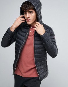 Легкий черный пуховик Abercrombie &amp; Fitch - Черный