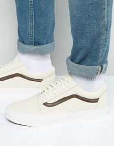 Кроссовки кроссовки Vans Old Skool VA31Z9LYT - Бежевый