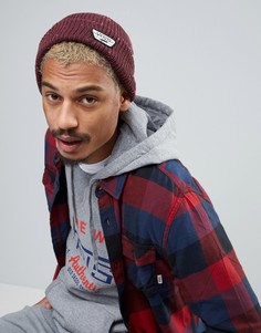 Красная шапка-бини с накладкой Vans VA2X2Z4QU - Красный