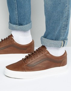 Коричневые кроссовки Vans Old Skool VA31Z9LYW - Коричневый