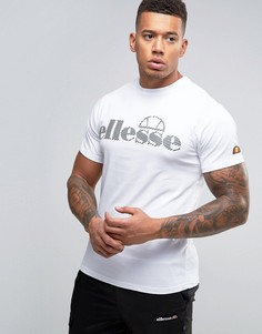 Футболка с крупным логотипом Ellesse - Белый