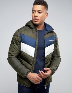Дутая куртка с небольшим логотипом Ellesse - Зеленый