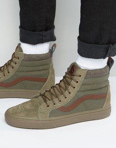 Зеленые кроссовки Vans Sk8-Hi MTE DX VA3498LR4 - Зеленый