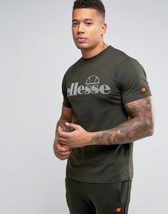 Футболка с крупным логотипом Ellesse - Зеленый