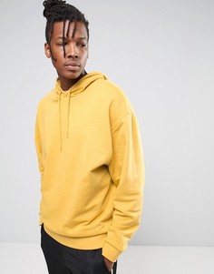 Желтое oversize-худи ASOS - Желтый