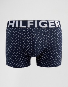 Боксеры-брифы с цветочным принтом Tommy Hilfiger Icon - Темно-синий