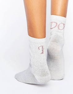 Носки с надписью ASOS - Белый