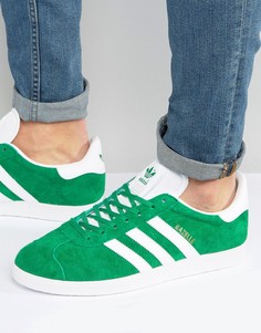 Зеленые кроссовки adidas Originals Gazelle BB5477 - Зеленый
