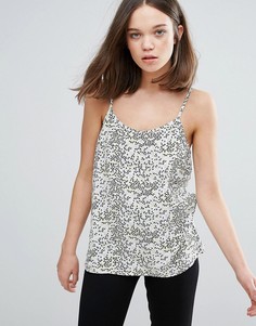 Топ на тонких бретельках Only Lux Hisa - Зеленый