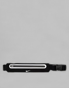 Черная расширяющаяся сумка-кошелек на пояс Nike Running - Черный