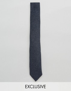 Трикотажный галстук Noak - Темно-синий