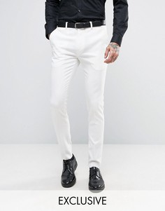 Супероблегающие брюки под смокинг Only &amp; Sons - Белый