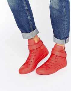 Кроссовки Converse Brea Hitop - Красный