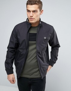 Черная куртка Харрингтон Fred Perry Brentham - Черный