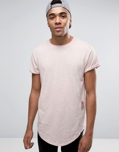 Свободная футболка G-Star BeRaw Qane - Розовый